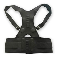 Unisex Men Women Adjustable Posture Corrector Back Support Clavicle Shoulder Correction Belt