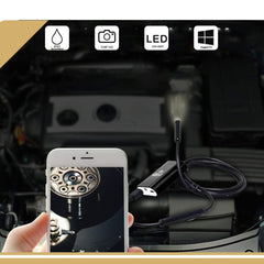Camera Dual Lens 3m Type C IOS Android Phone HD Industrial Endoscope Inspection Camera for Machine Inspection and Pipe Wall Cavities - JVJ Prime