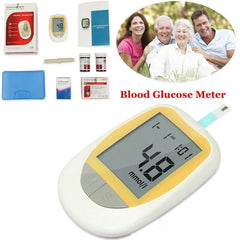 Sugar Monitor Medical Glucometer Blood Diabetes Glucose Meter Test Kit 50200pcs Strips and Lancets Diabetic Machine - JVJ Prime