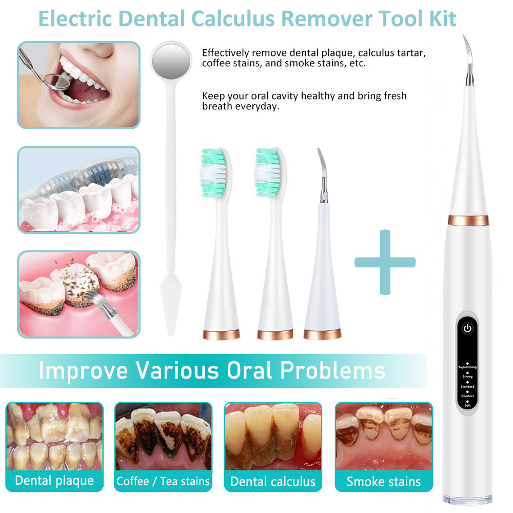 Electric Tooth Cleaner Dental Calculus Remover Tartar Remover