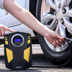 Air Compressor for Auto Car Motorcycles Bicycles Digital Tire Inflator 150 PSI DC 12