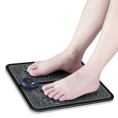Intelligent Ems Reflexology Foot Massage Pad Relief Pain Machine 1.5V 150mah 100hz
