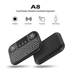 Mini Keyboard 2.4G Bluetooth compatible Dual Modes Remote Control for TV Box PC