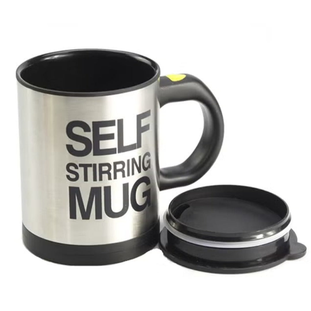 Self Stirring Magnetic Mug Automatic Smart Shaker Coffee Cup Electric Smart Mixer Coffee Milk Mixing Cup - JVJ Prime
