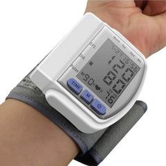 Electronic BP Wrist Blood Pressure Monitor CK-102S - JVJ Prime
