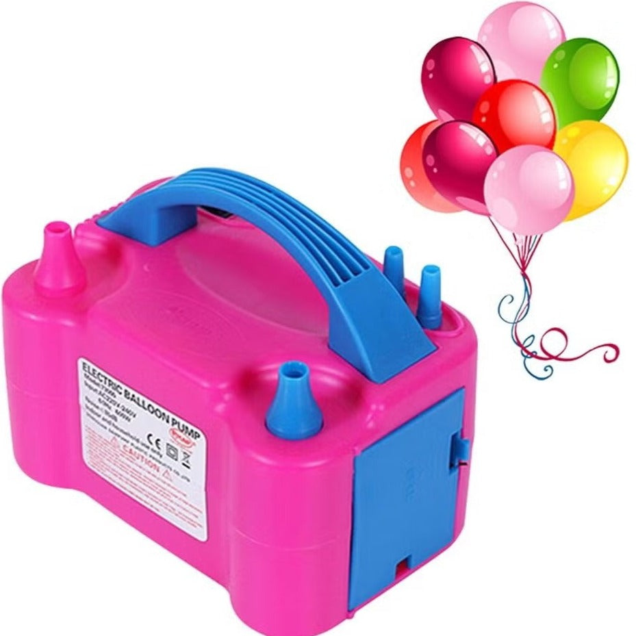 Electric Balloon Pump Birthday Ballon Accessories Plastic Hand Air Pump - JVJ Prime